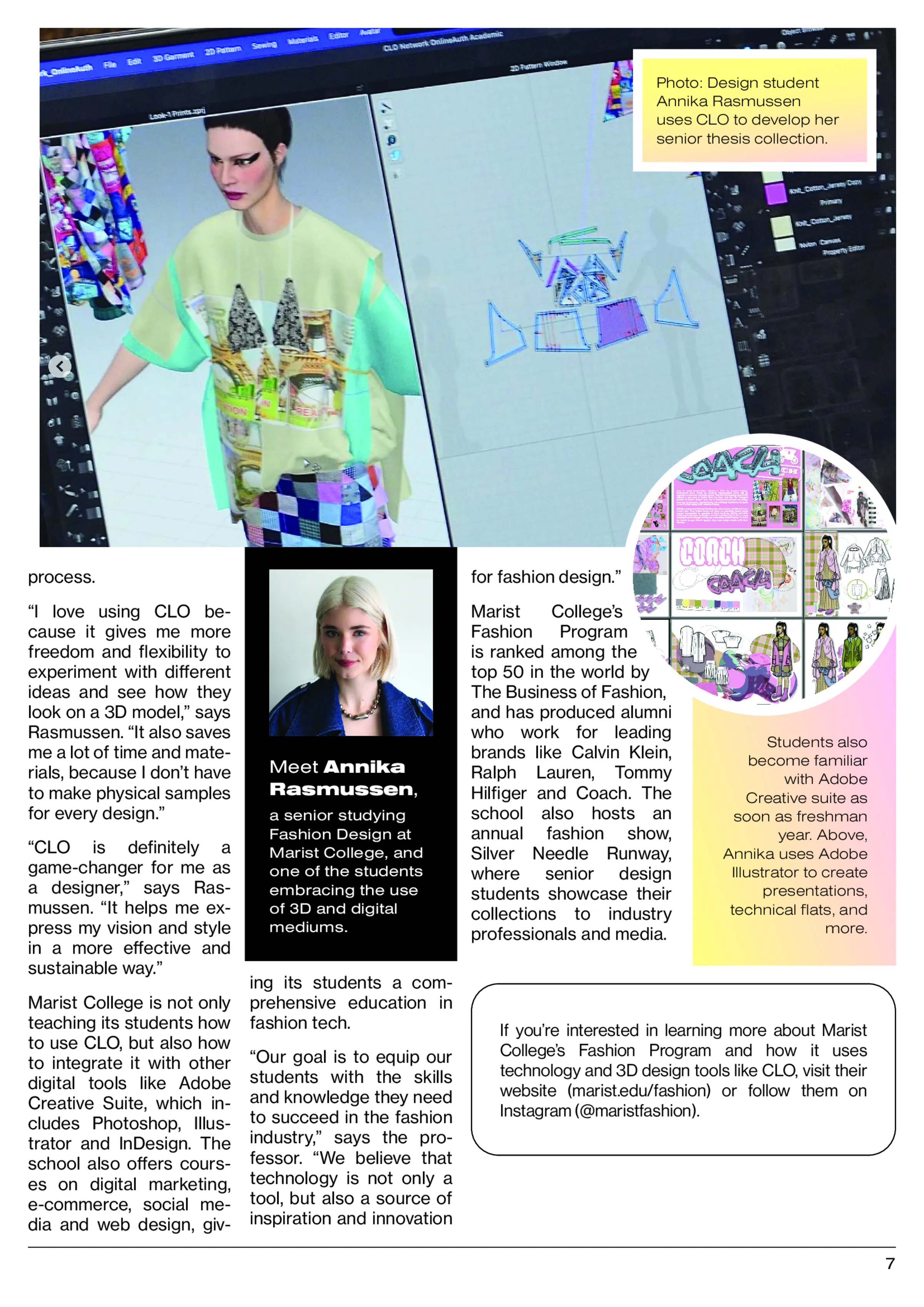 Editorial Layout Design Page 7