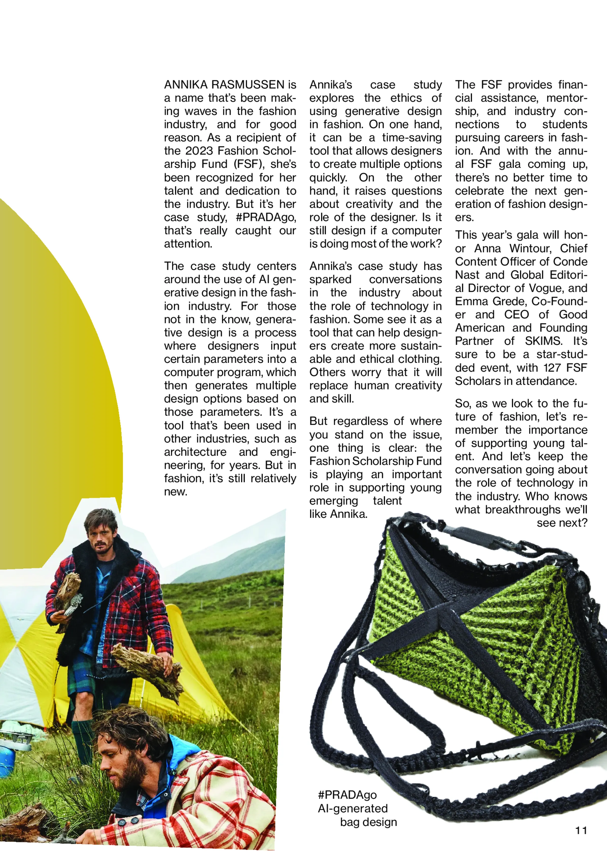 Editorial Layout Design Page 11
