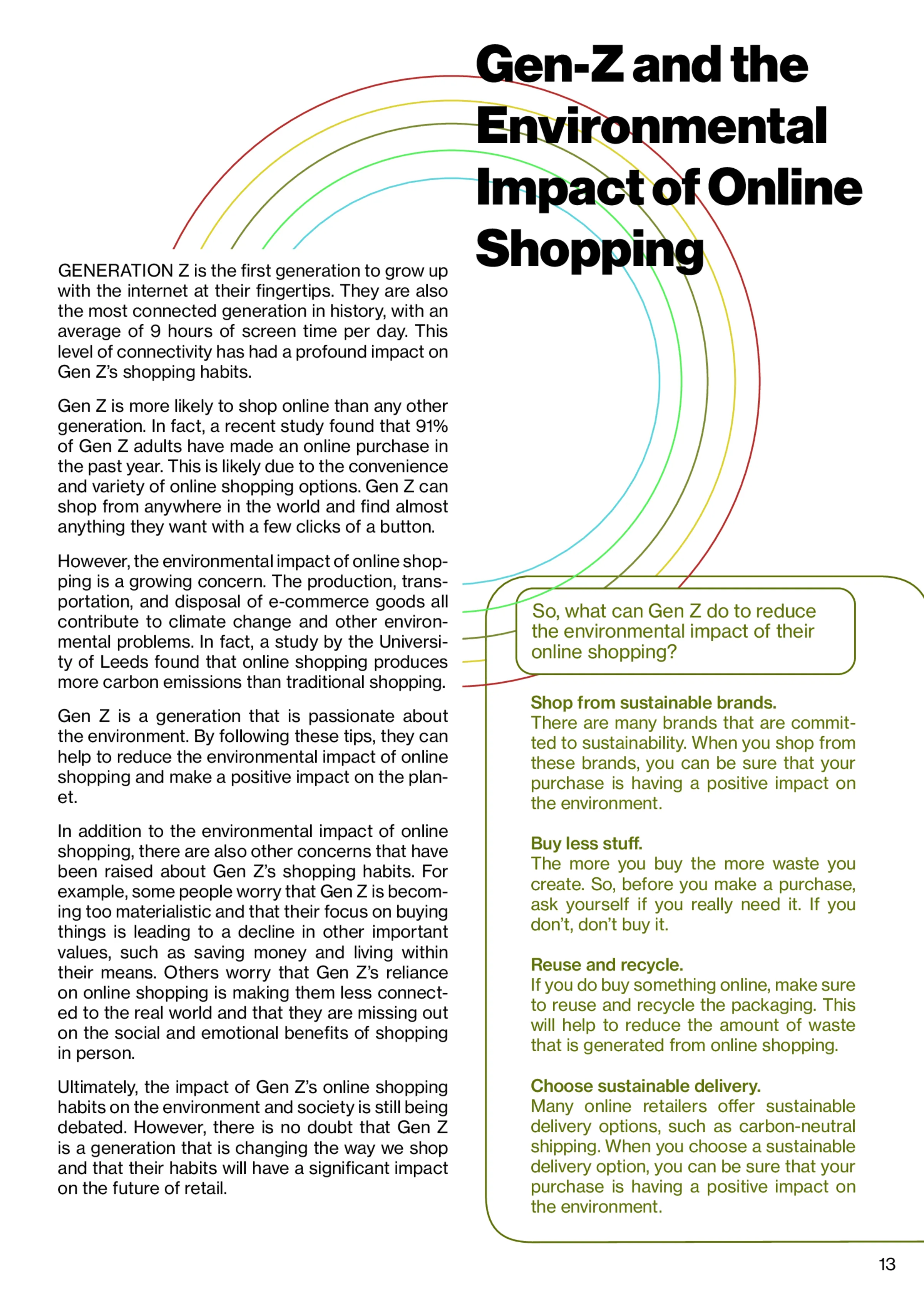 Editorial Layout Design Page 13