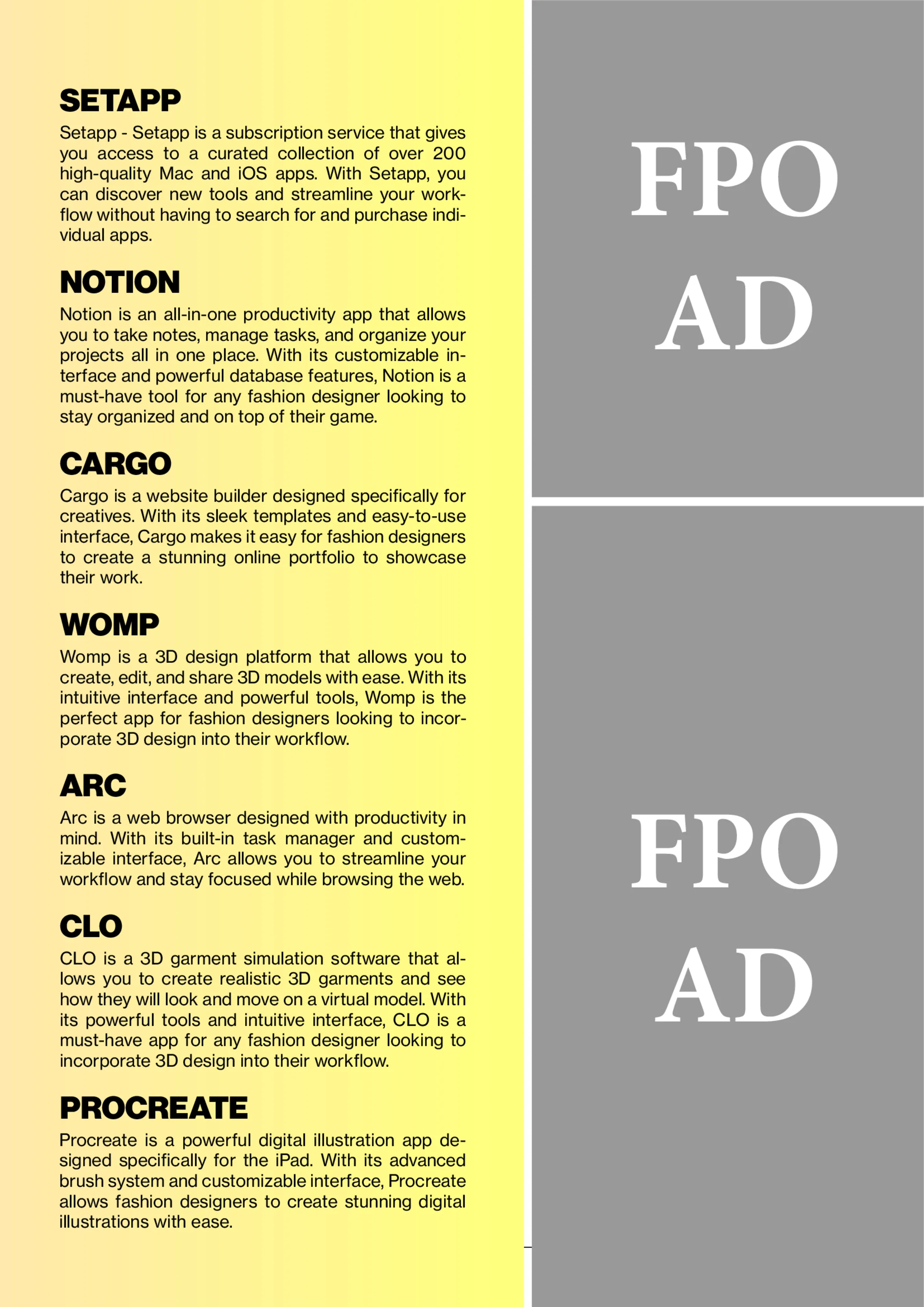 Editorial Layout Design Page 15